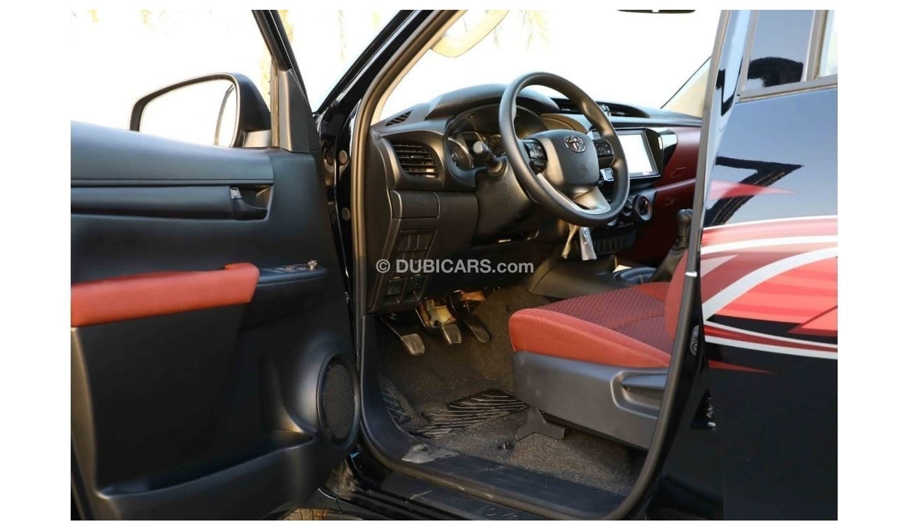 Toyota Hilux 2023 Toyota Hilux 4x4 DC 2.4 D MT - Black inside Maroon | Export Only
