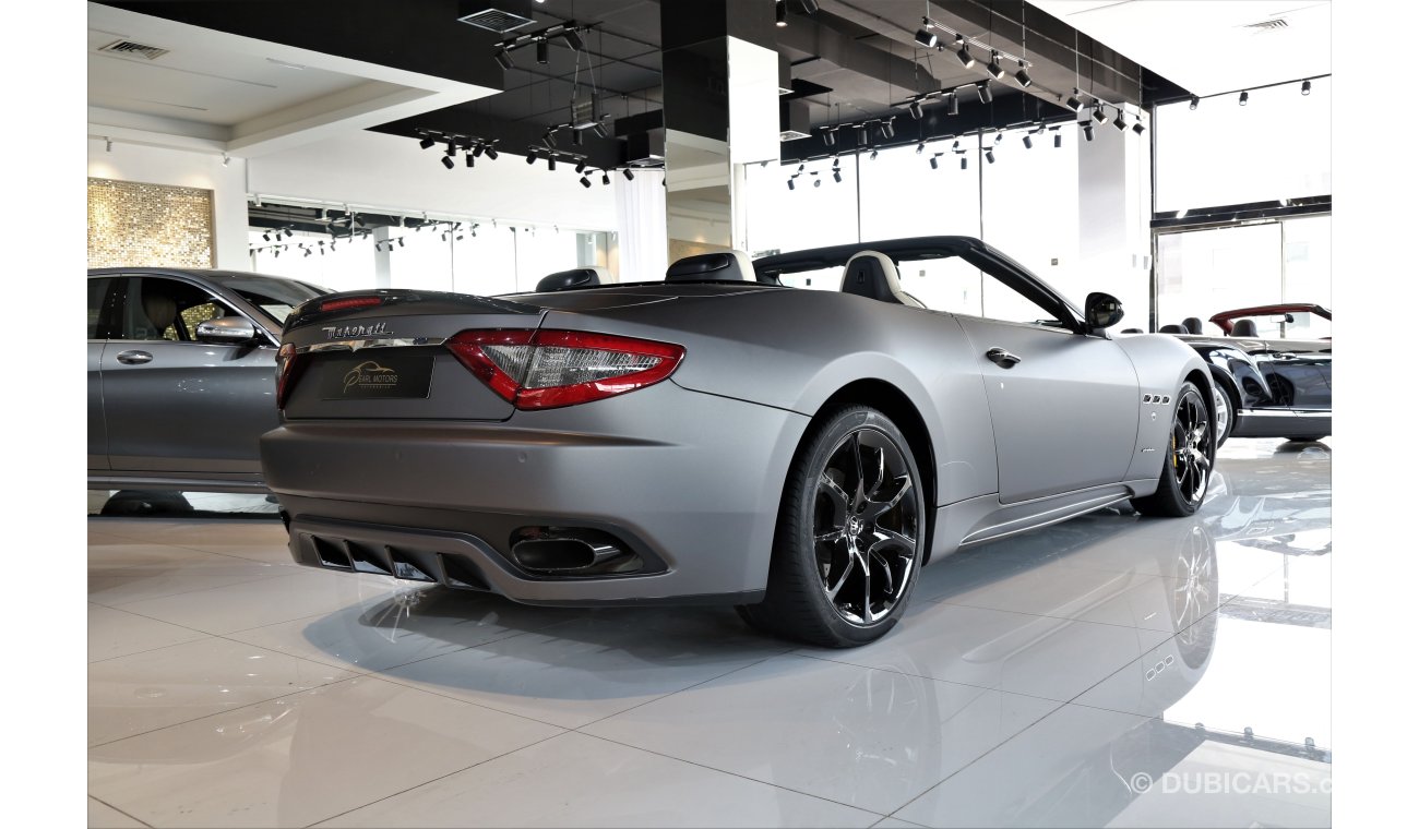 مازيراتي جران كابريو 2015 II MASERATI GRANCABRIO MC SPORT II UNDER WARRANTY