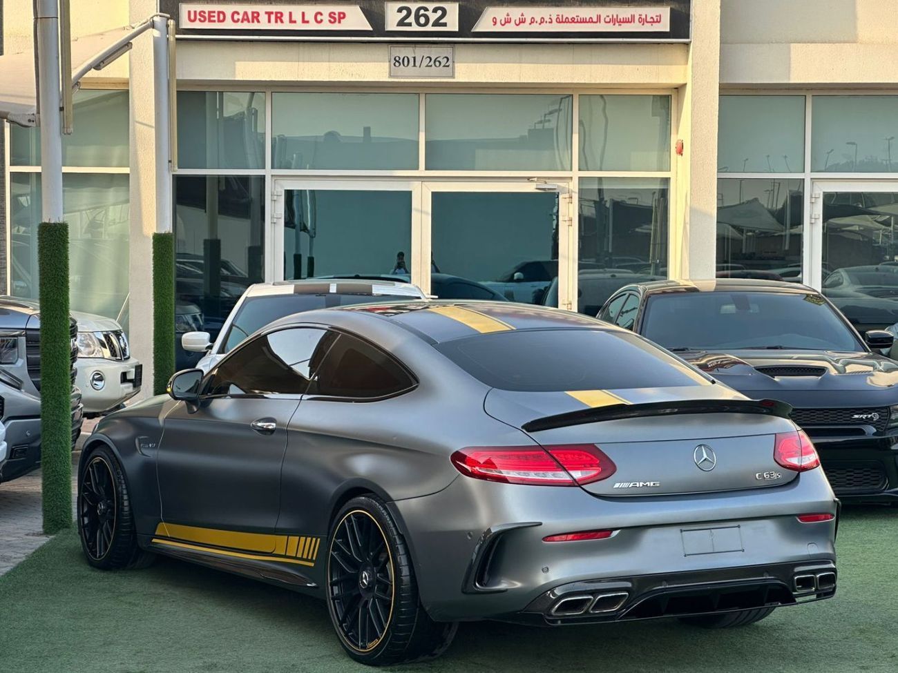 Mercedes-Benz C 63S AMG MERCEDES BENZ AMG C63S GCC 2017 EDITION 1 PERFECT CONDITION