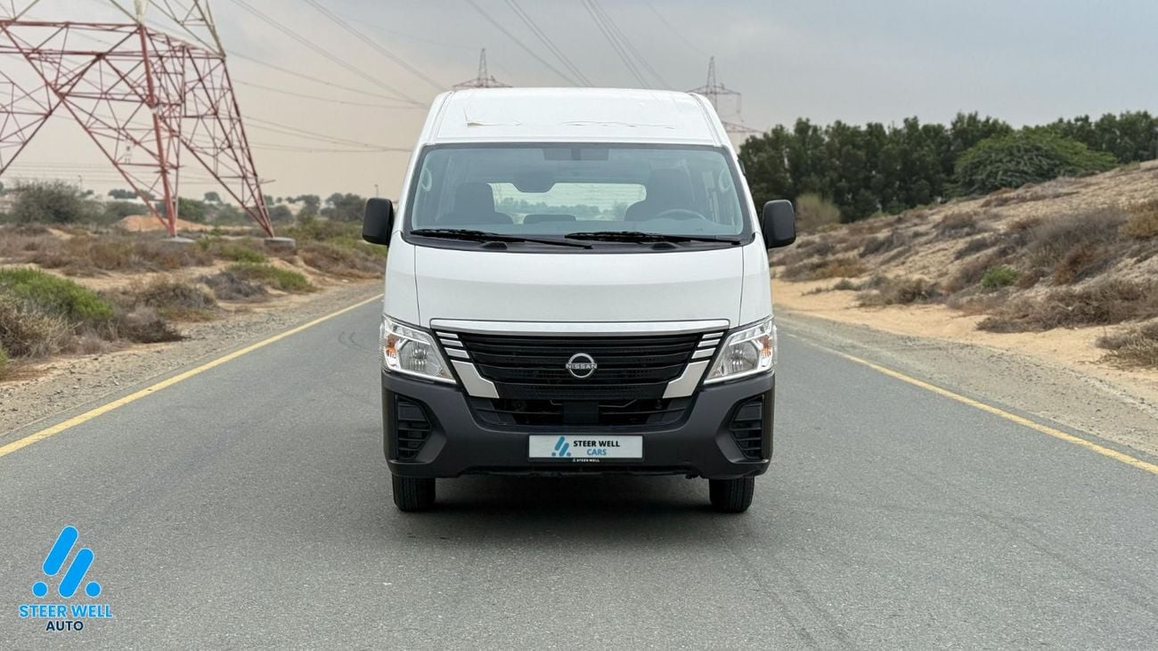 Nissan Urvan 3-Seater Manual (4-Door) NV350 Highroof Delivery Van GCC Manual White