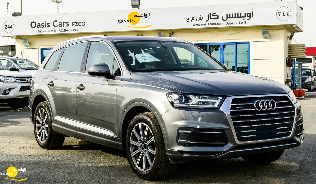 Audi Q7 Audi Q7 Quattro 2018 2.0L Turbo Charged Euro Specs