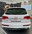 Audi Q7 AMAZING WHITE S_LINE V6 || FULL OPINION || GCC || 7 SEATS || ACCIDENT FREE