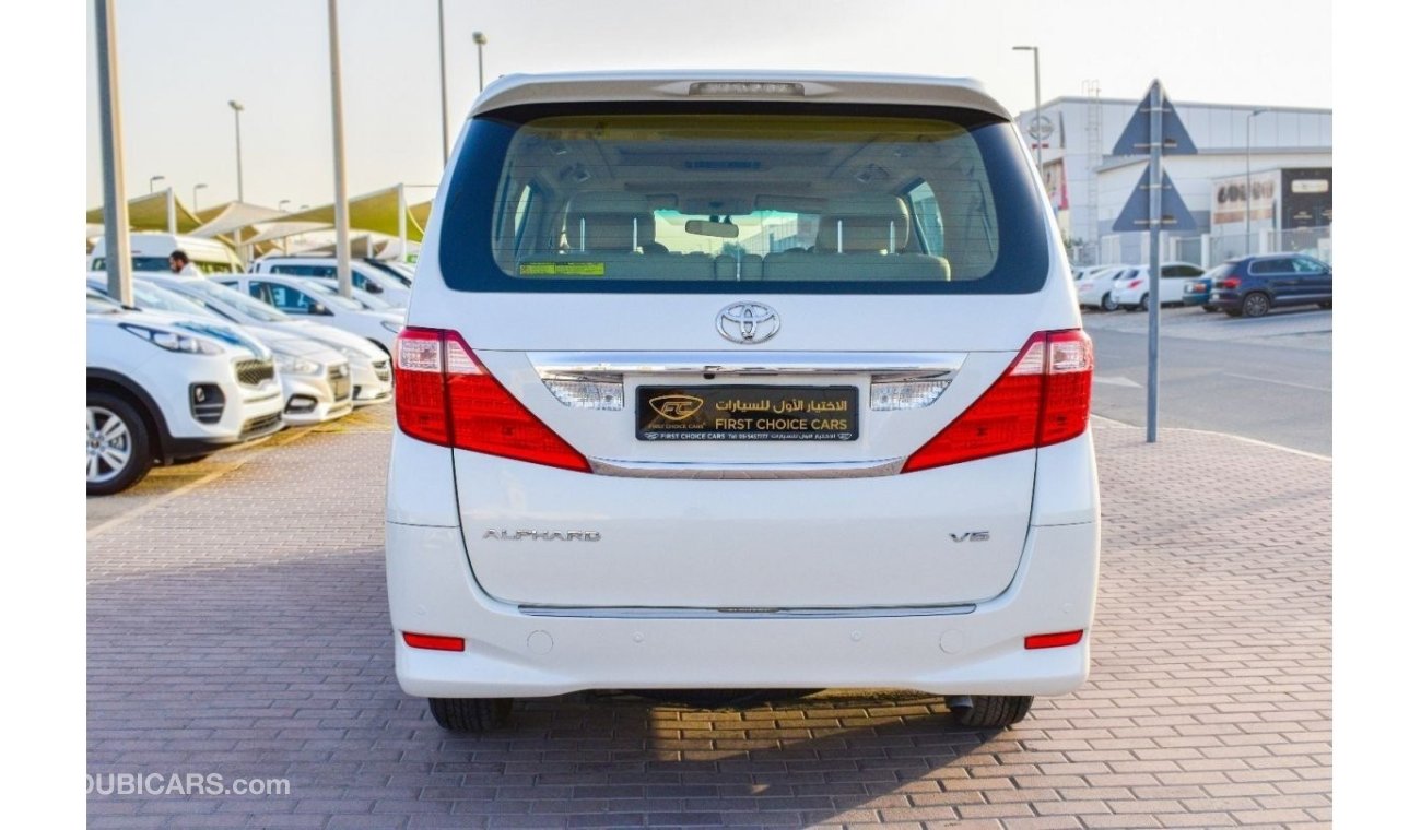 Toyota Alphard 2011 | TOYOTA ALPHARD | 3.5L V6 | 5-DOORS 7-SEATER | LUXURIOUS INTERIOR | GCC | FULL-SERVICE HISTORY