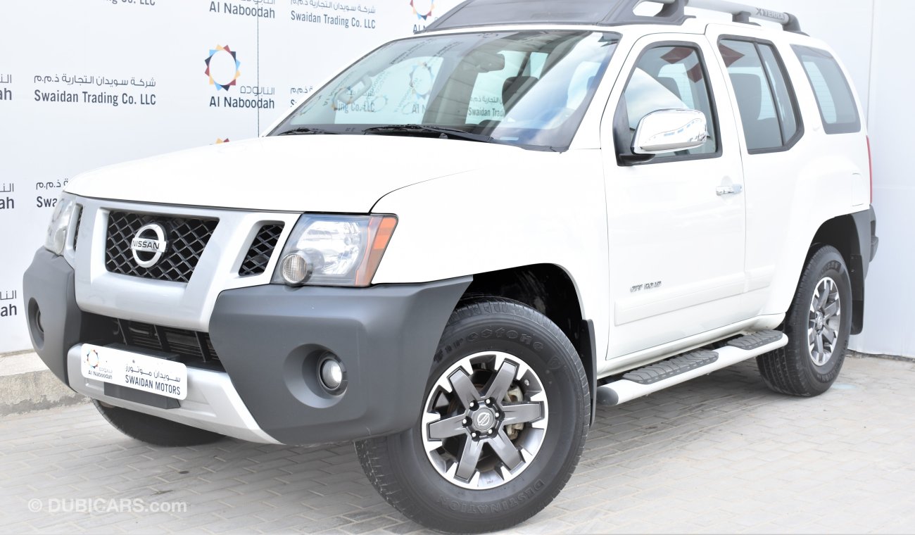 Nissan X-Terra 4.0L V6 4WD 2014 GCC SPECS OFF ROAD