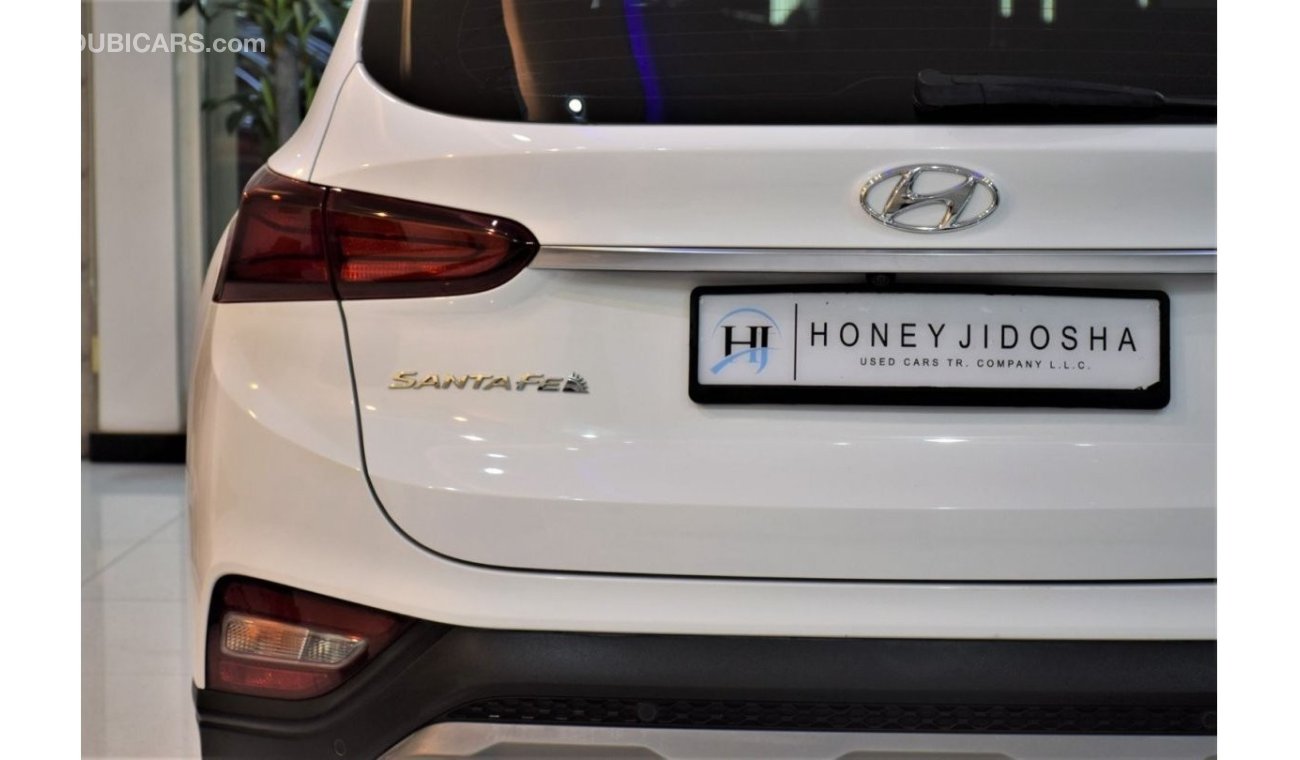 Hyundai Santa Fe EXCELLENT DEAL for our Hyundai SantaFe 2019 Model!! in White Color! GCC Specs