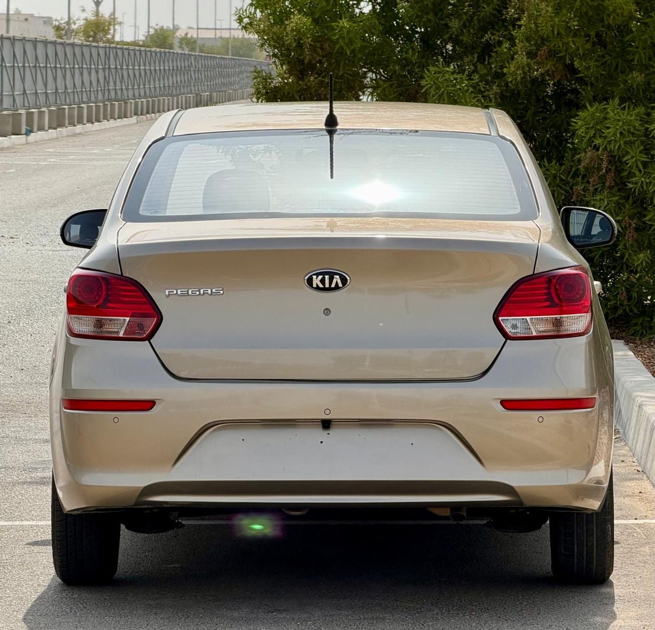 Kia Pegas LX 380/- Monthly l GCC l Cruise, Camera, GPS I Accident Free