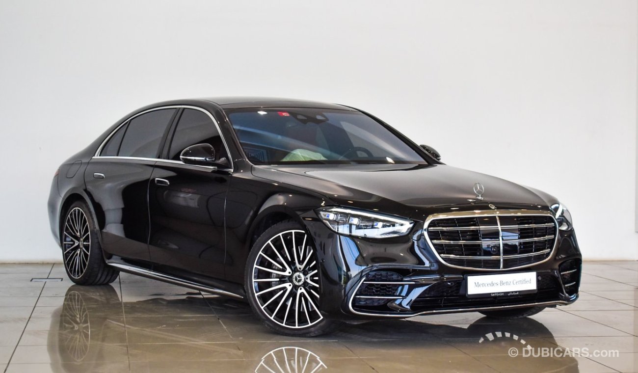 Mercedes-Benz S 580 4M SALOON / Reference: VSB 32048 Certified Pre-Owned with up to 5 YRS SERVICE PACKAGE!!!