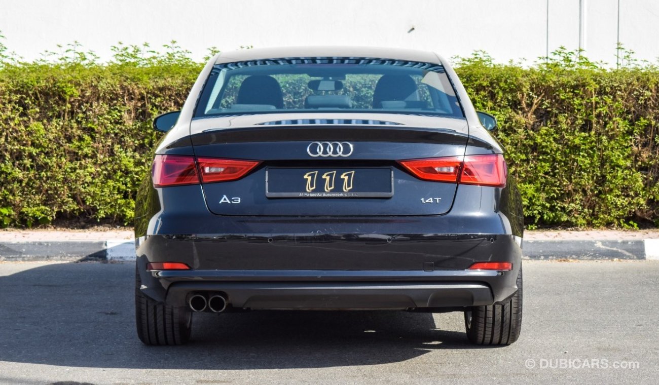 Audi A3 1.4 T / GCC Specifications