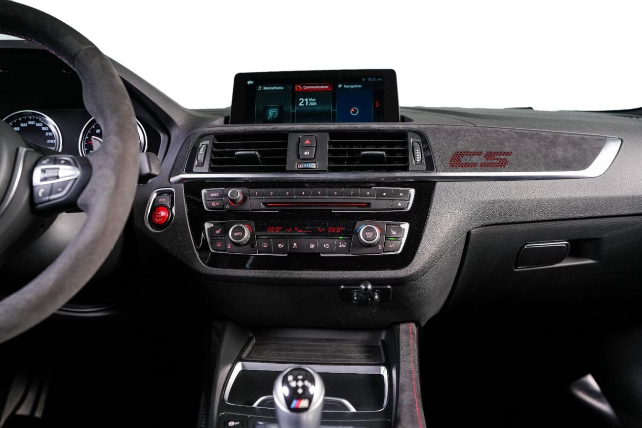 BMW M2 CS F87-Collectors Dream-The Only 1 In The UAE -Full Service-Mint Condition-Ultimate Driving
