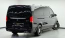 Mercedes-Benz V 250 2021 Mercedes Benz V250 Falcon Edition, Warranty, Full Mercedes Service History, Very Low Km, GCC