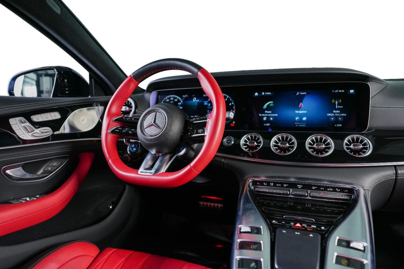 مرسيدس بنز AMG GT 53 New-China Blue-High Specification-AMG Sport Bucket Seats-Night Package