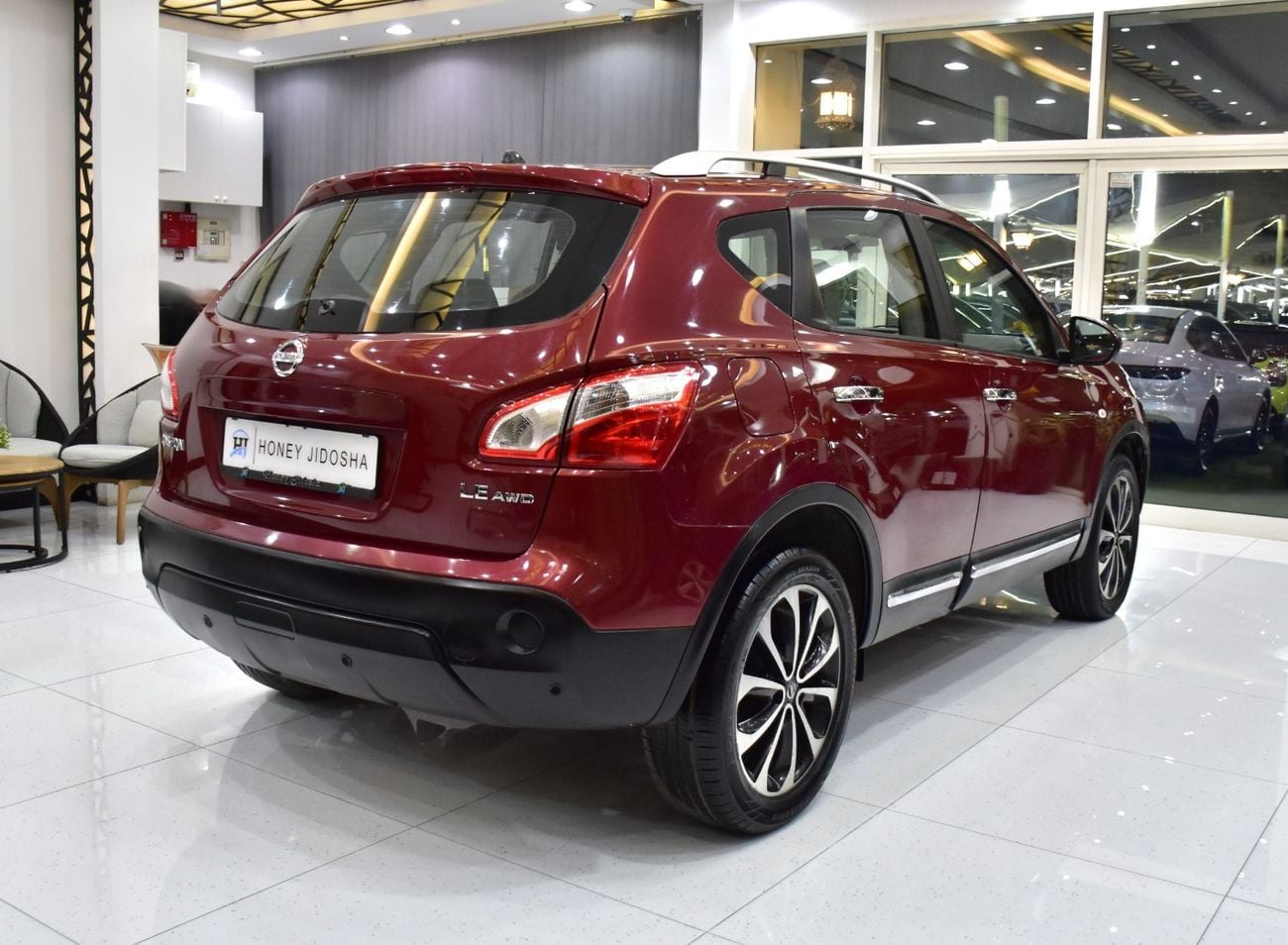نيسان كاشكاي LE T1 EXCELLENT DEAL for our Nissan Qashqai LE AWD ( 2013 Model ) in Red Color GCC Specs