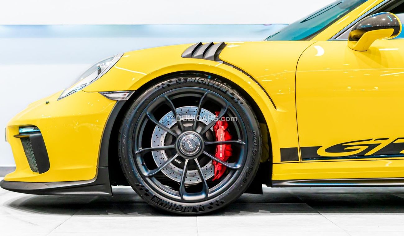 Porsche 911 2019 Porsche GT3 RS, Porsche Warranty, Full Porsche Service History, Signal Yellow, Low KMs, GCC