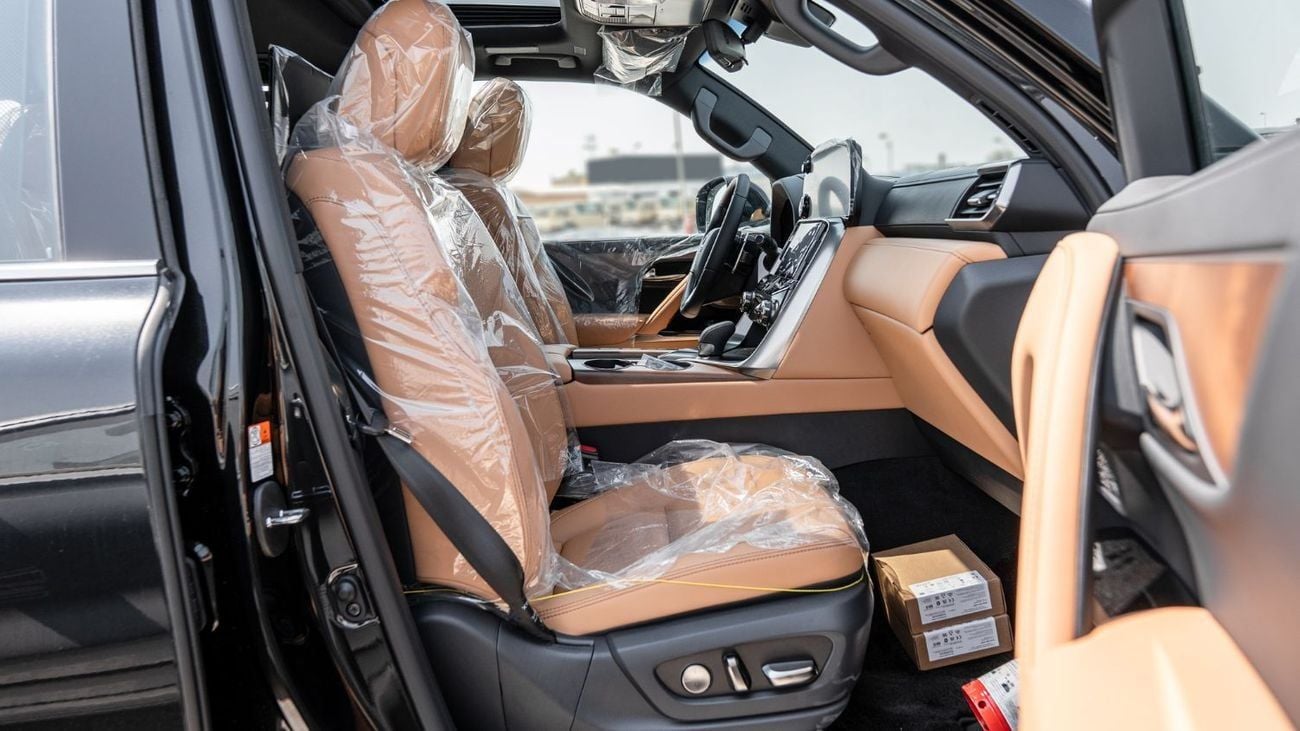 لكزس LX 700h 2026 Lexus LX700h Signature 3.5L AT Hybrid (Black-Tan) with Auto park