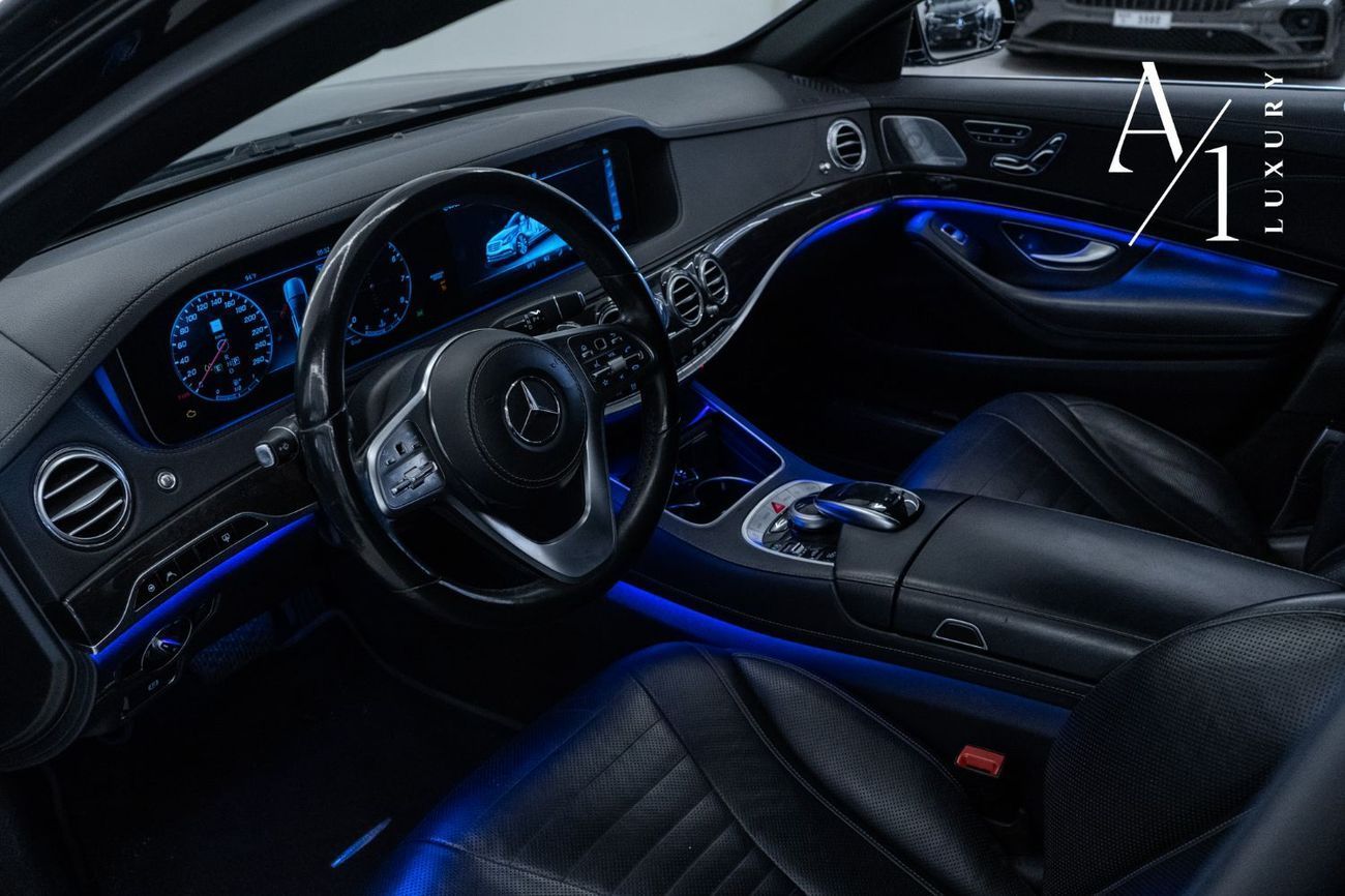 مرسيدس بنز S 560 Std 4.0L (463 HP) 2020 Mercedes Benz S560 LWB, Warranty, Service History, Fully Loaded, Excellent Co