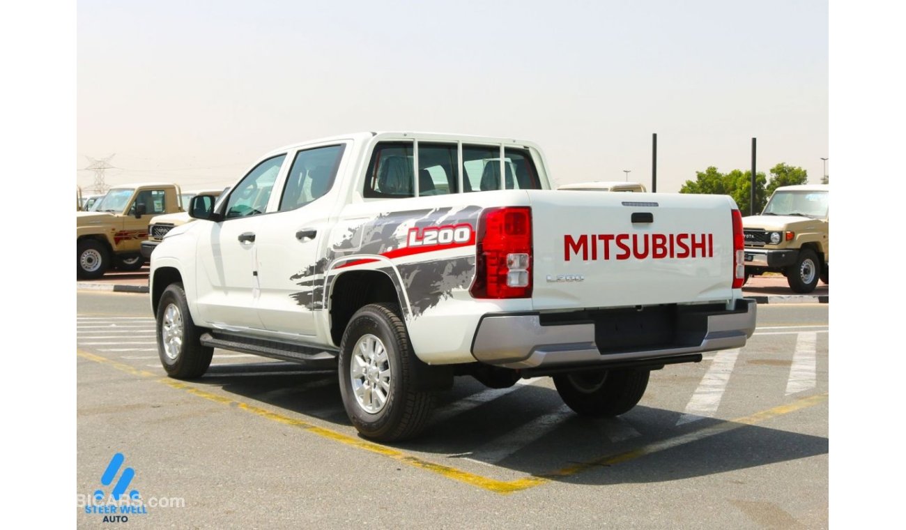 Mitsubishi Triton First Showroom to have the New Shape L200 Triton GLX 2024 /2.4L Petrol 4WD / For Export