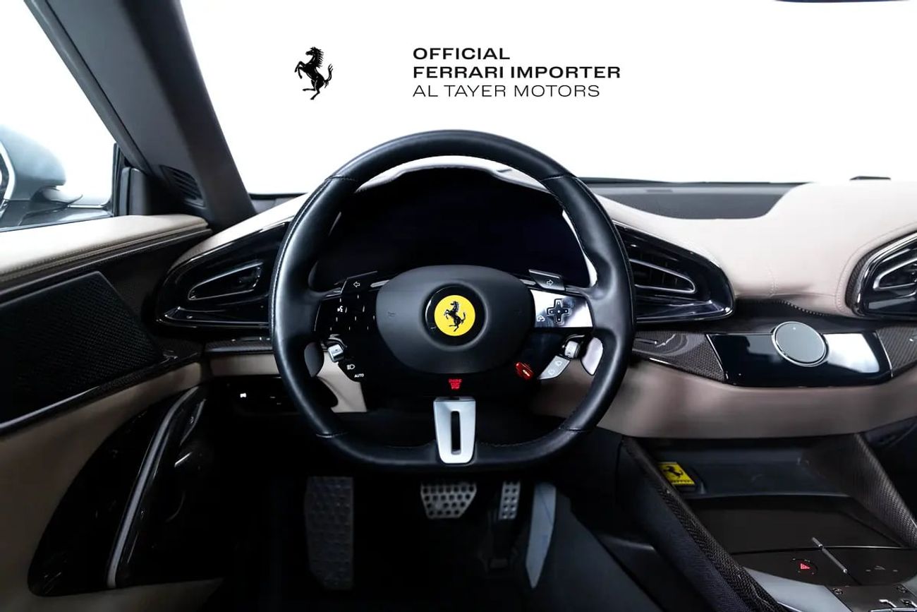 فيراري بوروسانجوي Unmatched Elegance: Approved MY in Grigio Titanio