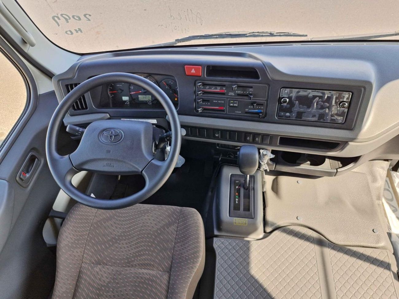 Toyota Coaster 2025 Toyota Coaster High-Roof 22-Seater with Coolbox 2.8L 4-Cyl Turbo Diesel Automatic Transmission 