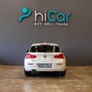 BMW 120i STD AED 765  P.M • 0% Downpayment • BMW 120i Sport-line • 1 Year Warranty