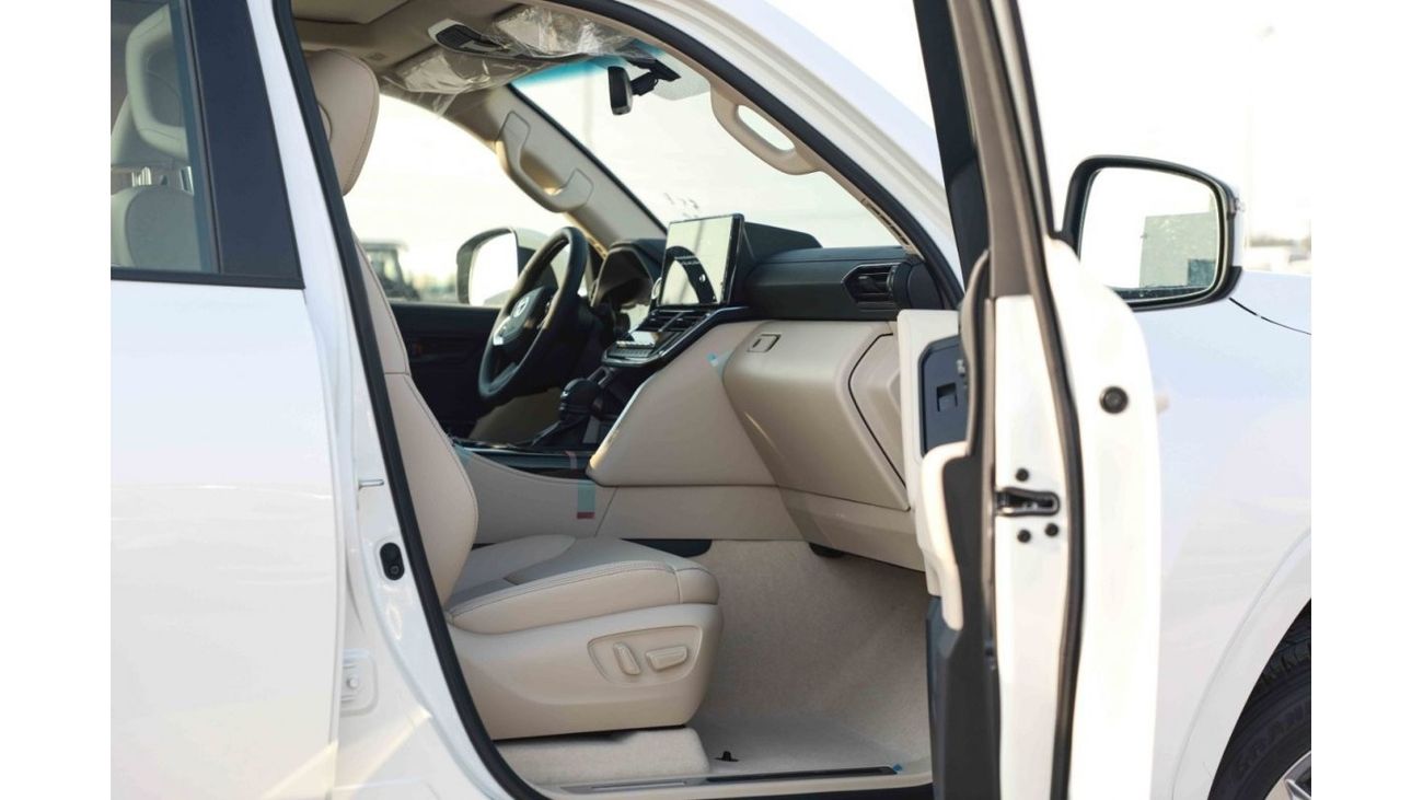 Toyota Land Cruiser 2024 Toyota LC300 4.0 GXR - White Pearl inside Beige | Export Only