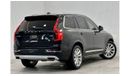 Volvo XC90 2018 Volvo XC90 Inscription, August 2024 GTA Warranty, Full History, Full Options, GCC