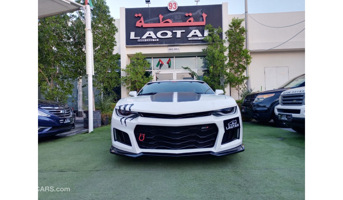Used Chevrolet Camaro Coupe, 2015 model, body kit ZL1, Gulf number one