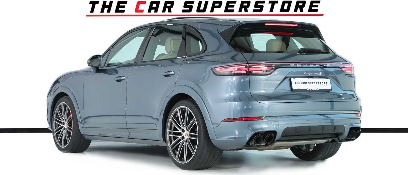 Porsche Cayenne S 2.9L (440 HP) -GCC-Al Nabooda Full Service History-Special Order-Exclusive Colour-Low Mileage