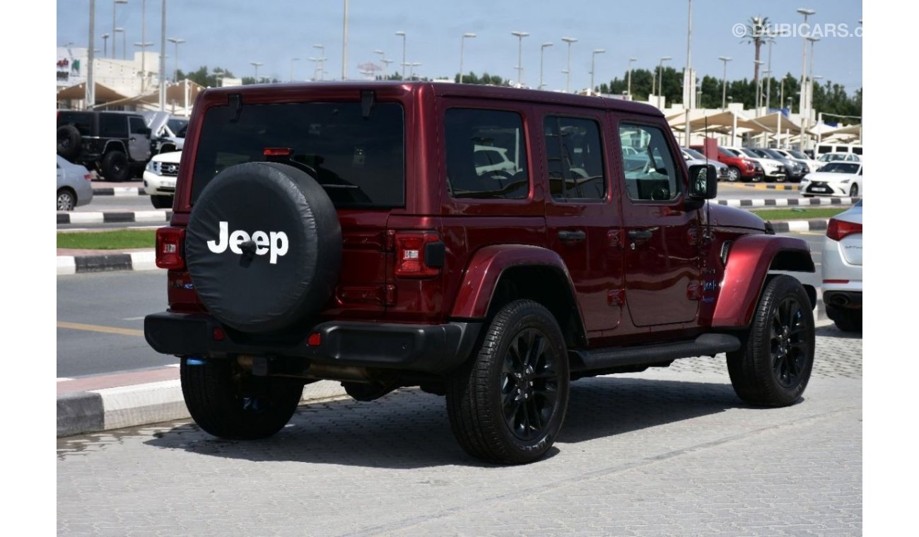 Jeep Wrangler Sahara 4XE PLUG IN HYPRID - CLEAN CAR WITH WARRANTY