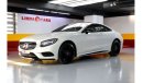 Mercedes-Benz S 500 Coupe Mercedes Benz S500 AMG Coupe (Exclusive) 2015 Lowest Mileage GCC under Warranty with Fl