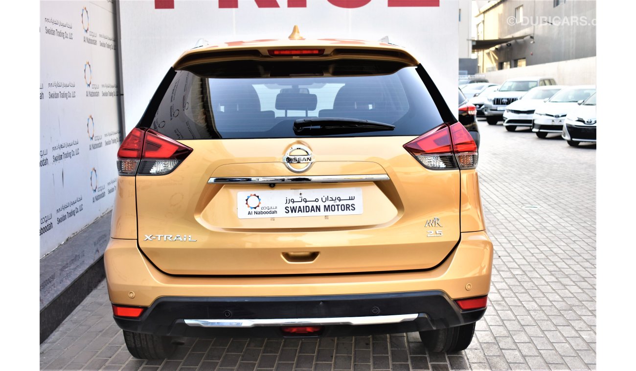 Nissan X-Trail AED 1662 PM | 2.5L S AWD GCC DEALER WARRANTY