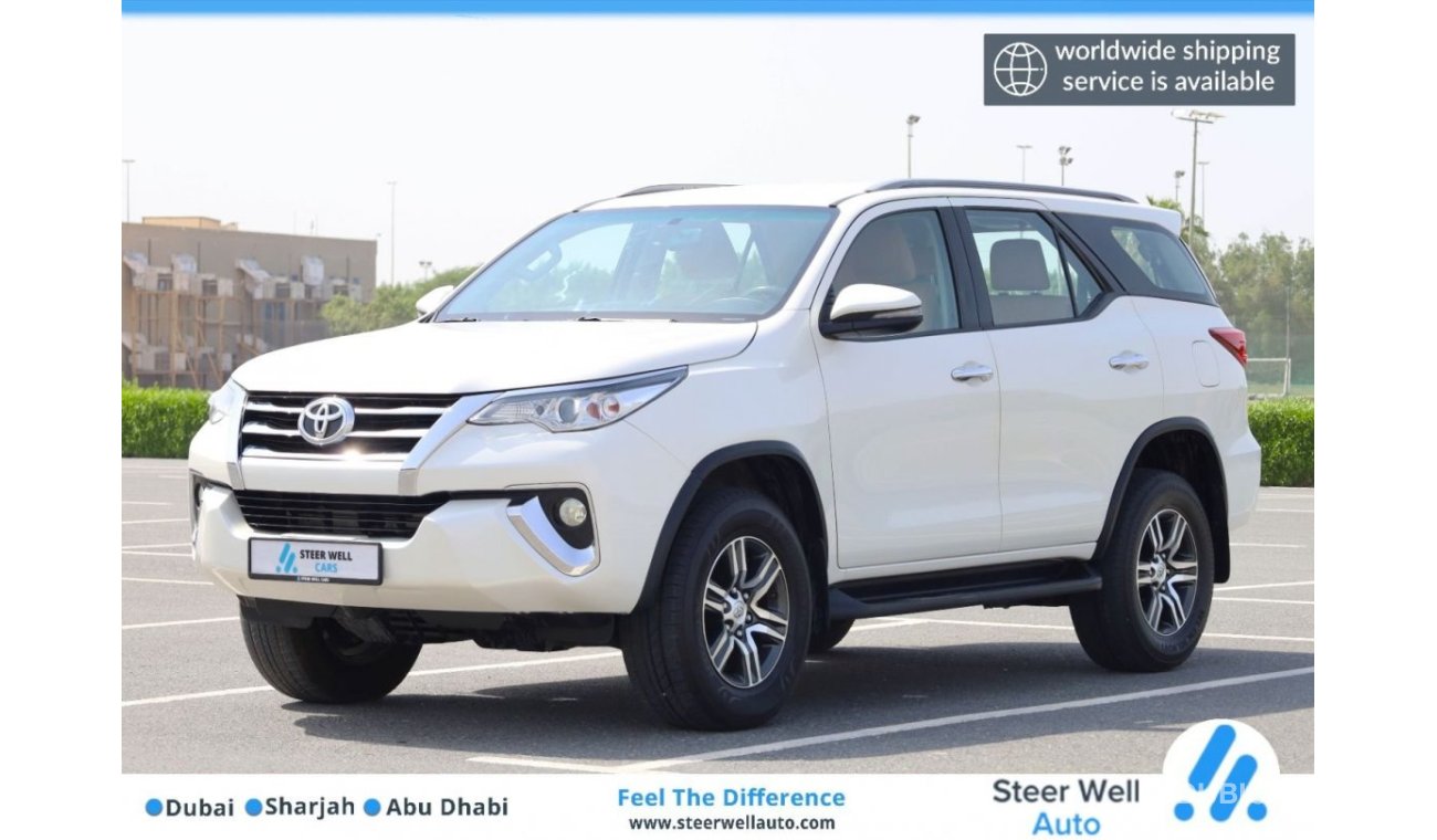 Toyota Fortuner EXR | 4Cyl, 2.7L, 4x4 | Excellent Condition | GCC