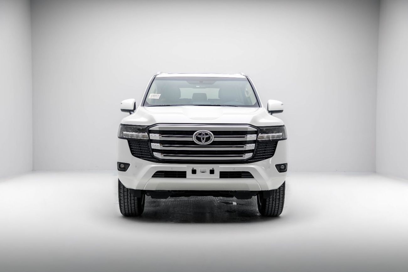Toyota Land Cruiser GXR 4.0L - White Pearl Inside Beige | Export Only