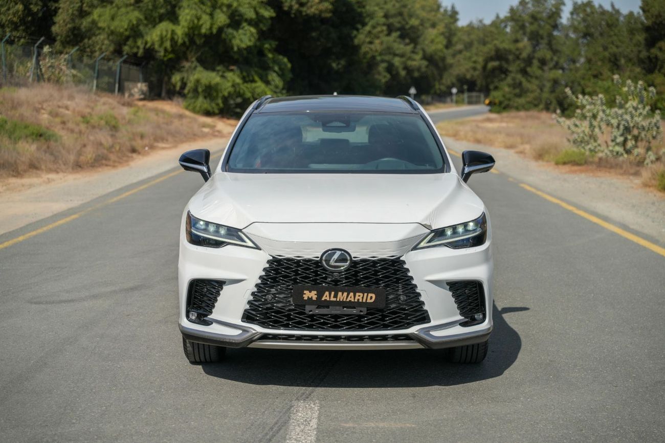 Lexus RX350 2025  LEXUS RX350 F SPORT WHITE/MAROON