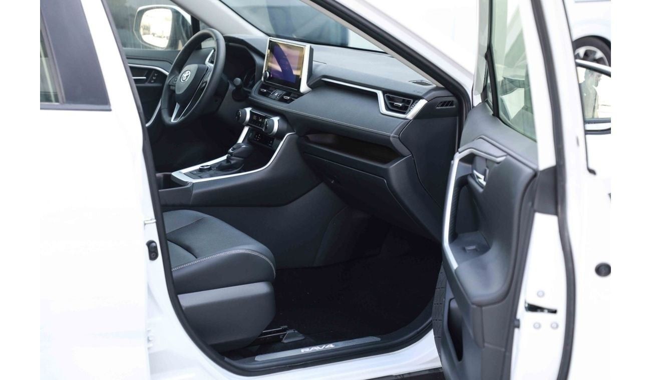 Toyota RAV4 2024 TOYOTA RAV4 HI 2.5 - PLATINUM WHITE PEARL inside BLACK