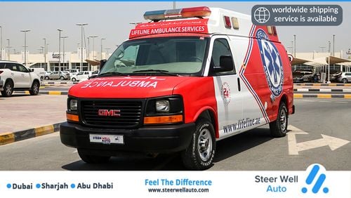 GMC Savana FULLY EQUIPPED AMBULANCE 2009 WITH GCC SPECS