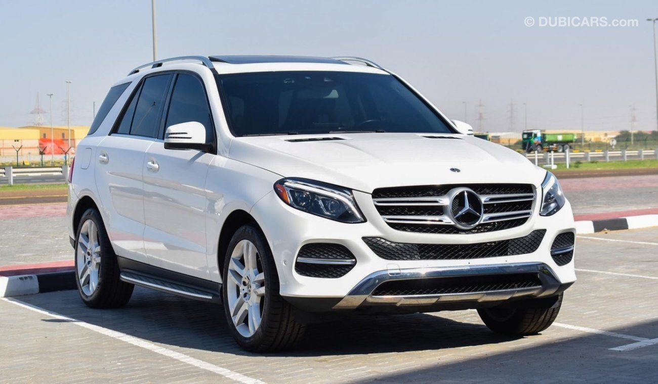 مرسيدس بنز GLE 350 d 4MATC DIESEL 2018 Super clean Free Accident Original Paint  Low kilometer