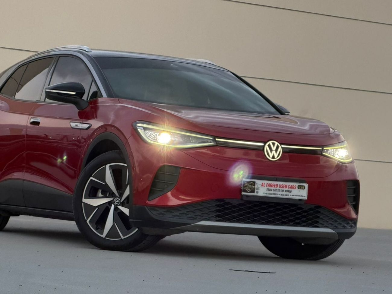 فولكس واجن ID.4 مفتاحين و صبغ الوكالة