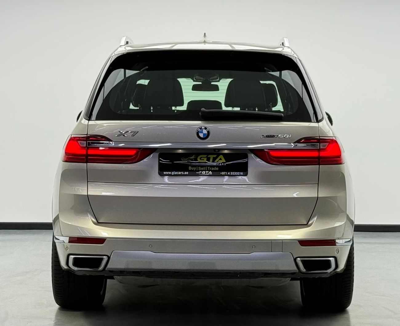 BMW X7 50i 4.4L 2019 BMW X7 xDrive50i, Warranty, Full BMW Service History, 7 Seater, Fully Loaded, GCC