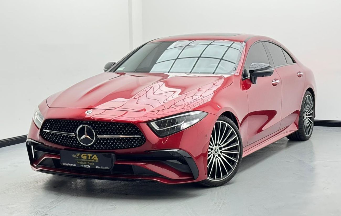 Mercedes-Benz CLS 350 Std 2.0L (299 HP) 2022 Mercedes-Benz CLS 350, 2027 Mercedes Warranty, Mercedes Service History, GCC