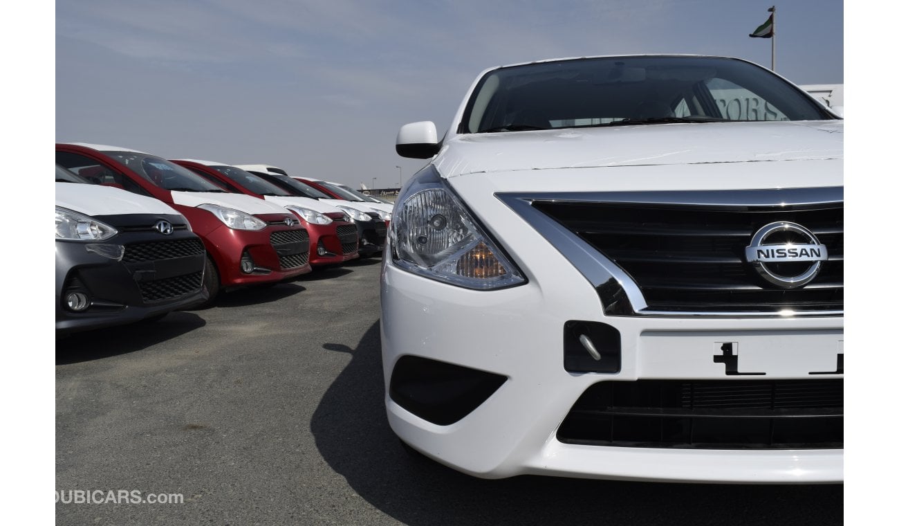 Nissan Sunny 1.5L  MODEL 2020 PETROL AUTO TRANSMISSION WITH CHROME HANDLE REAR  SENSORS EXPORT ONLY