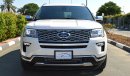 Ford Explorer Platinum Luxury Edition Ecoboost 4WD, 3.5-V6 GCC, 0km w/ 3 Years or 100K km WTY  + 3 Years Service