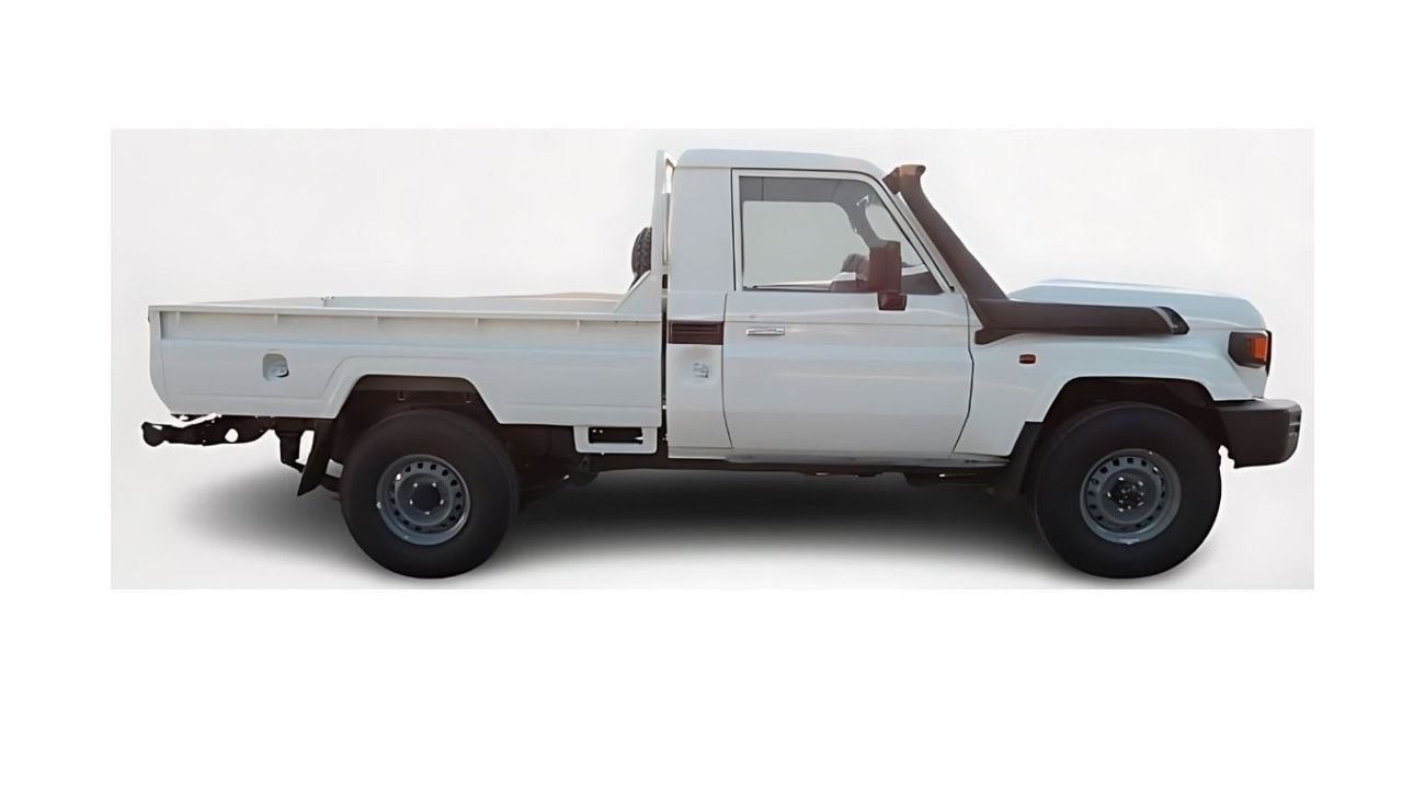 تويوتا لاند كروزر بيك آب تويوتا LC 79 بيك اب كابينة واحدة 4.5 لتر V8 ديزل موديل سنة 2024 اللون أبيض