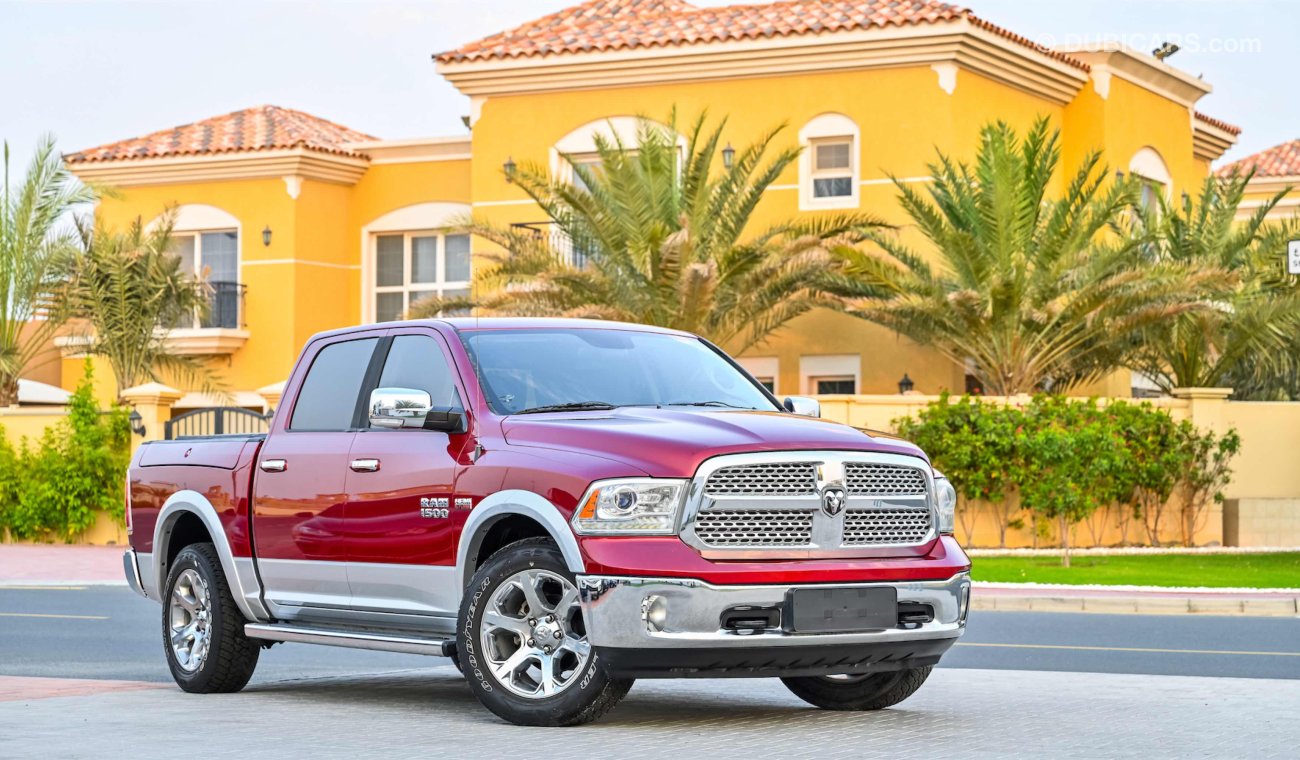 رام 1500 Laramie Double Cab | AED 1,743 Per Month | 0% DP |  Excellent Condition! - Under Warranty!