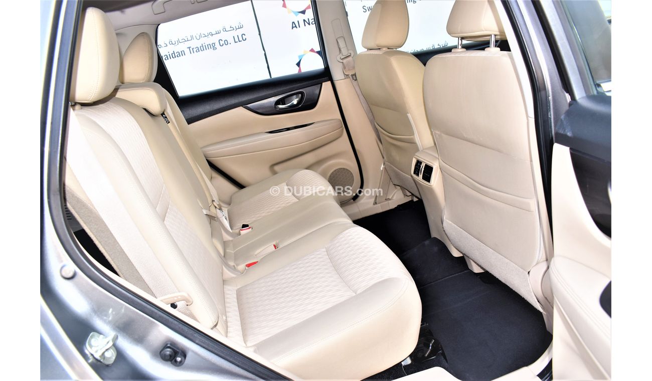 Nissan XTrail AED 1269 PM 2WD 2.5L S GCC DEALER WARRANTY