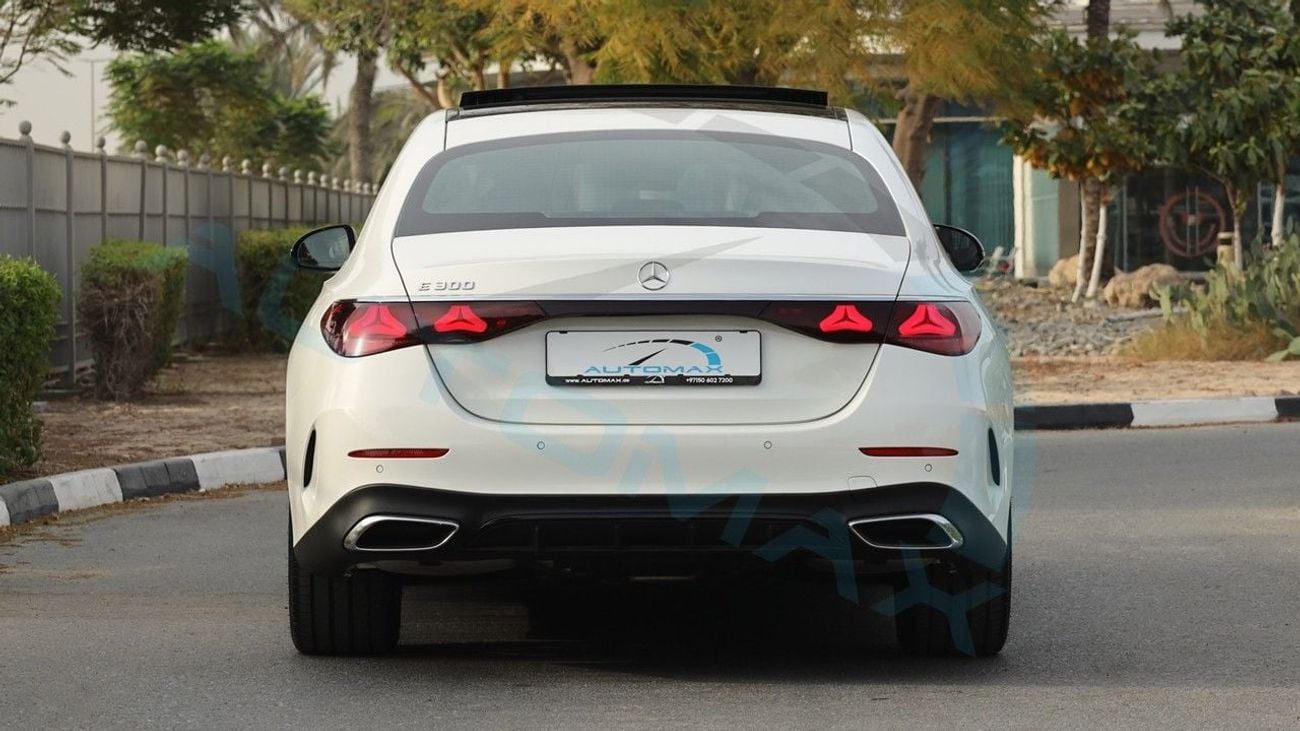 Mercedes Benz E300 AMG (For Export , НА ЭКСПОРТ) EQ Boost 2.0T RWD GCC 2026 Без пробега
