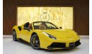 فيراري 488 2017.Ferrari 488 spider ,GCC SPECS,FULL SERVICE HISTORY, CONTRACT SERVICE