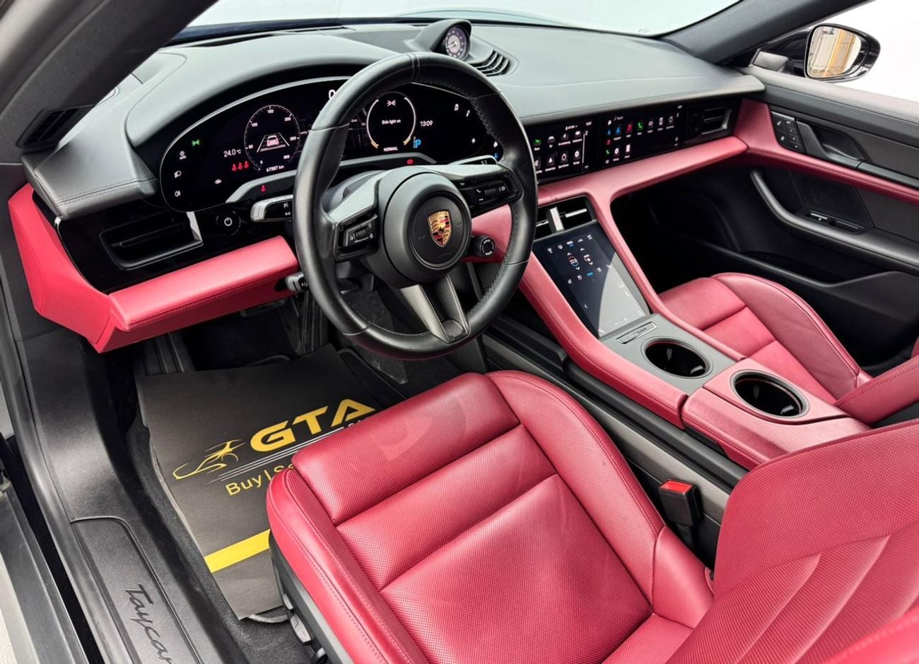 بورش تايكان Base 2024 Porsche Taycan, December / 2026 Porsche Warranty, Porsche Service History, GCC