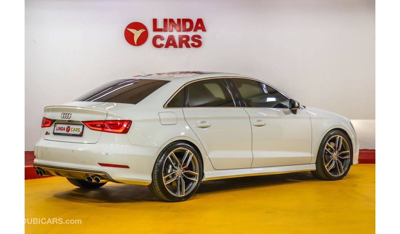 أودي S3 Audi S3 Exclusive 2016 GCC under Warranty with Zero Down-Payment.