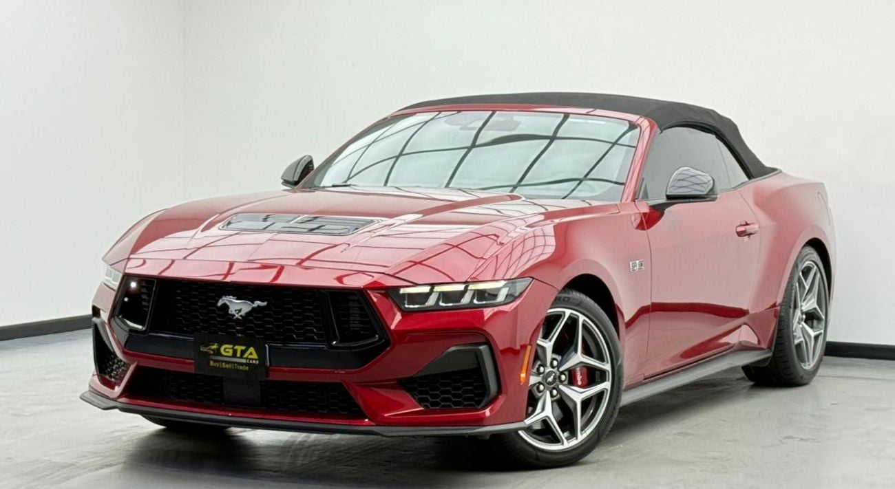 Ford Mustang GT Premium 5.0L (435 HP) Convertible A/T 2024 Ford Mustang GT Premium Cabriolet, April/2029 Ford War
