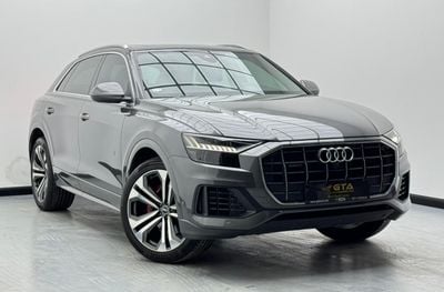 أودي Q8 55 TFSI quattro (340 HP) 2023 Audi Q8 55 TFSI Quattro, 2028 Audi Warranty, Audi Service History, Exc